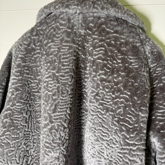 Komitor Textured Union Tag Vintage Coat Gray - Picture 4 of 13